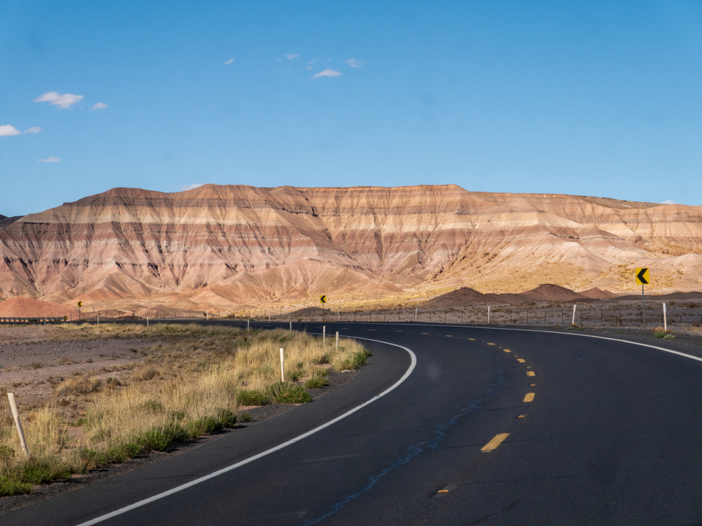 Paintet Desert am Rande des Grand Canyon