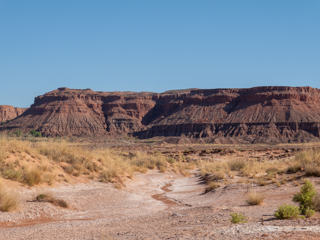 Wir machen am Morgen einen Schlenker durch Navajo Land