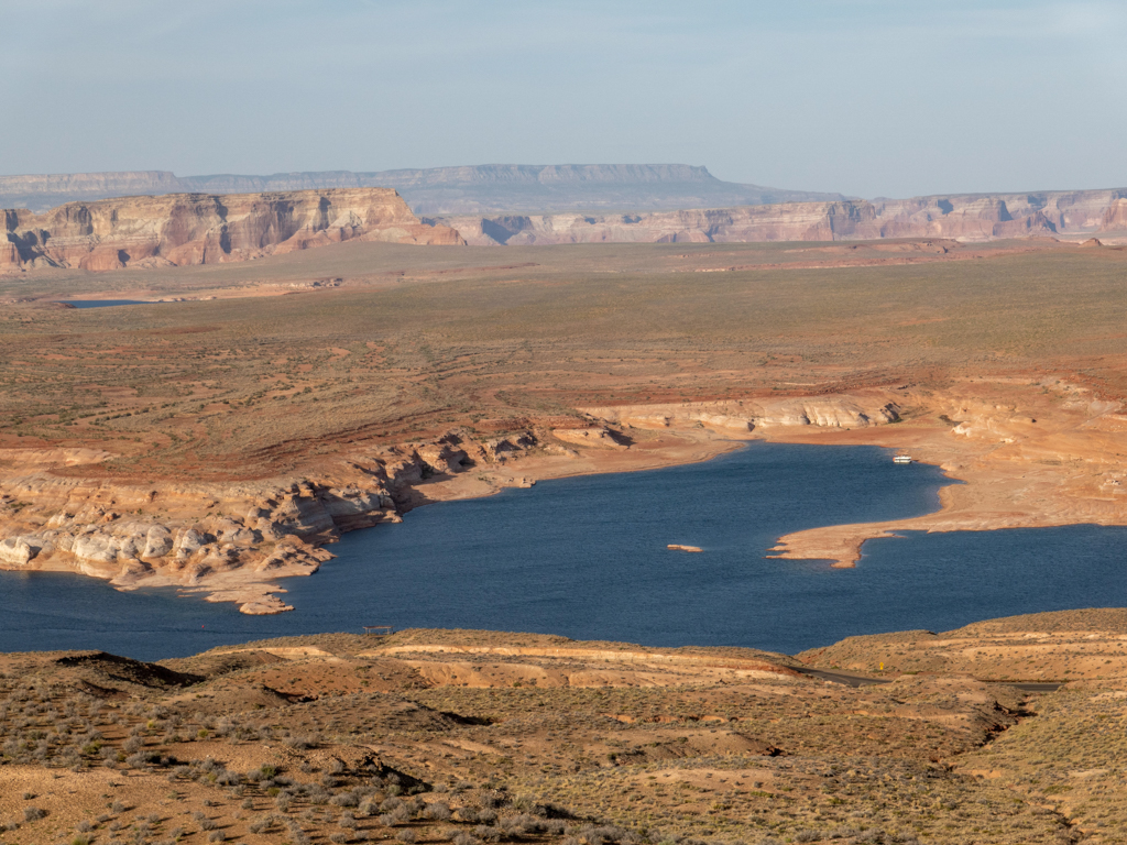Pano von Lake Powell von einem View Point bei Page aus gesehen