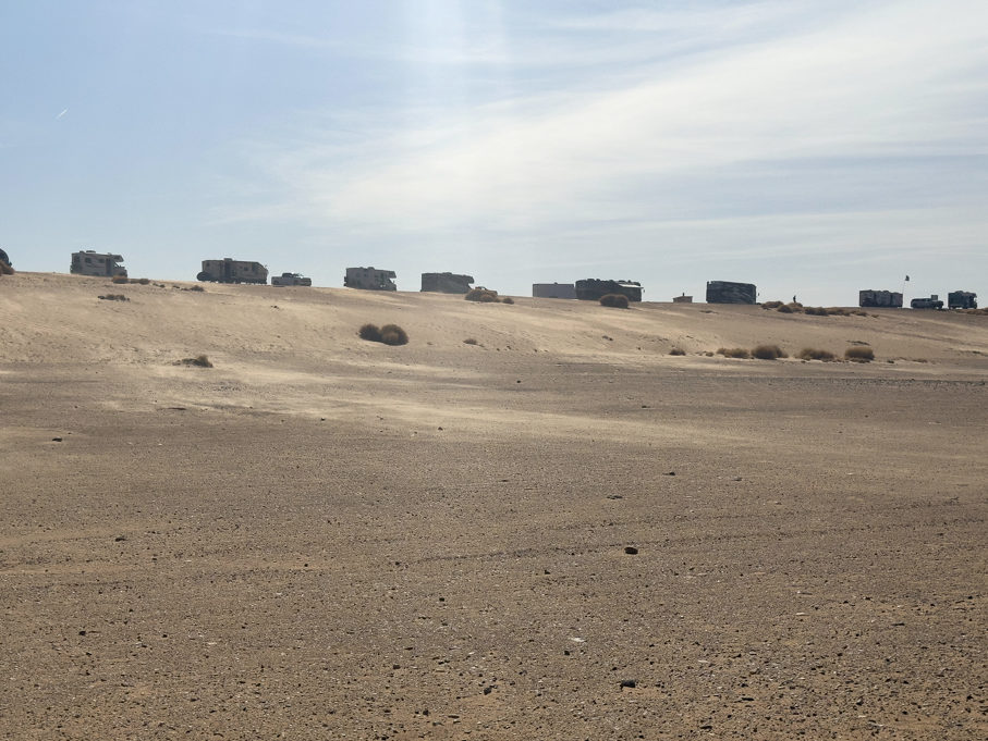 Die Armada der Campierenden am Lake Powell