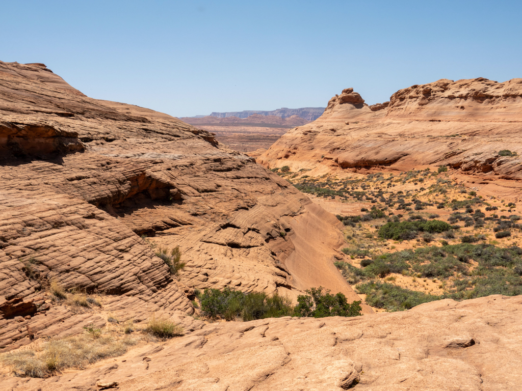 Die Landschaft am Beeheive Trail