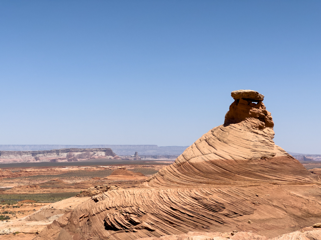 Die unwirklich erscheinende Landschaft am Beeheive Trail