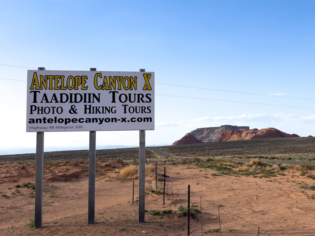 Willkommen am Antelope Canyon. Morgen ist unsere Fototour...