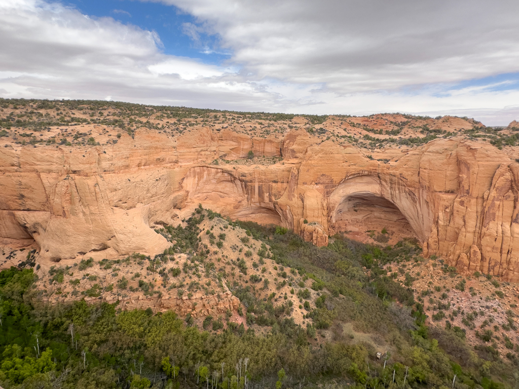 Auch hier bei den natural bridges eine beeindruckende Canyon Landschaft