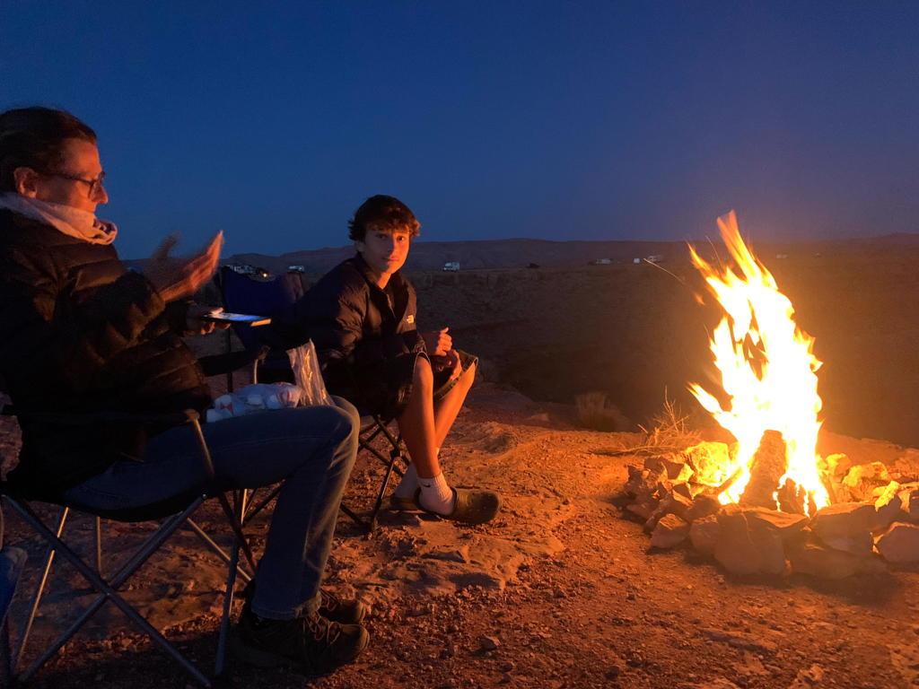 Wir warten auf die Marshmallows