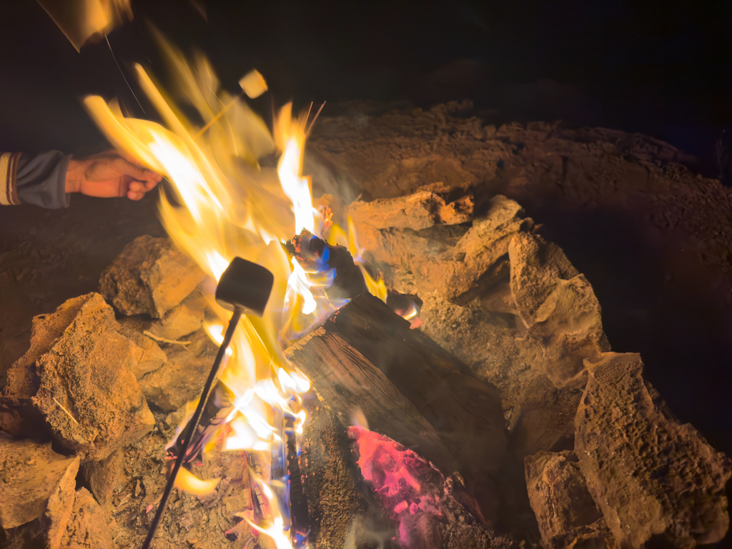 Die Marhmallows sind parat und warten nur darauf gierig verschlungen zu werden
