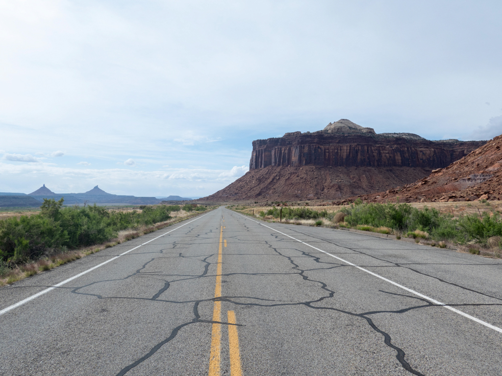 Auf dem Weg in den Needles District im Canyonlands Nationalpark