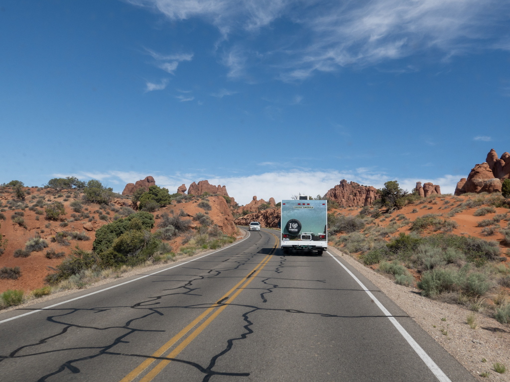 Wir folgen Hanno und Sigrid zur Wanderung durch den Arches NP