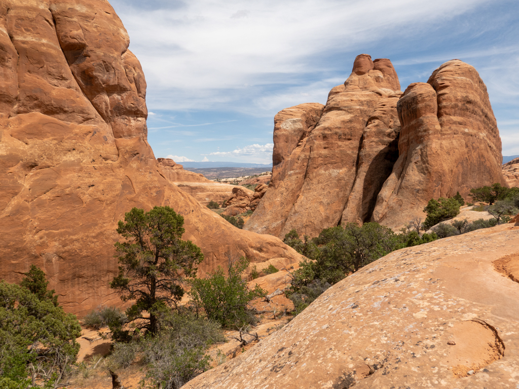 Mit Hanno und Sigrid auf der Wanderung durch den Arches NP
