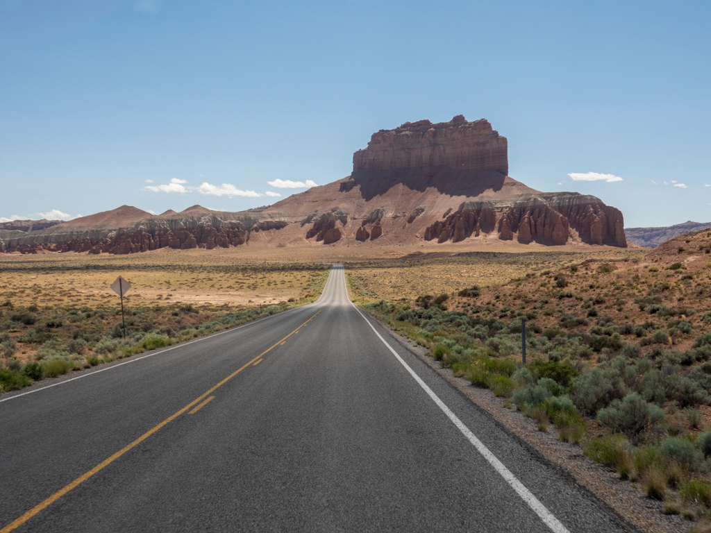 Auf dem Weg zum Goblin Valley State Park