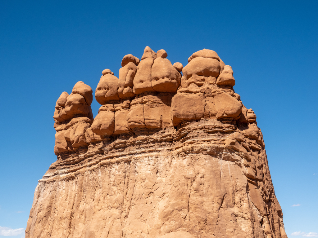 5 Goblins von unten gesehen im Goblin Valley State Park
