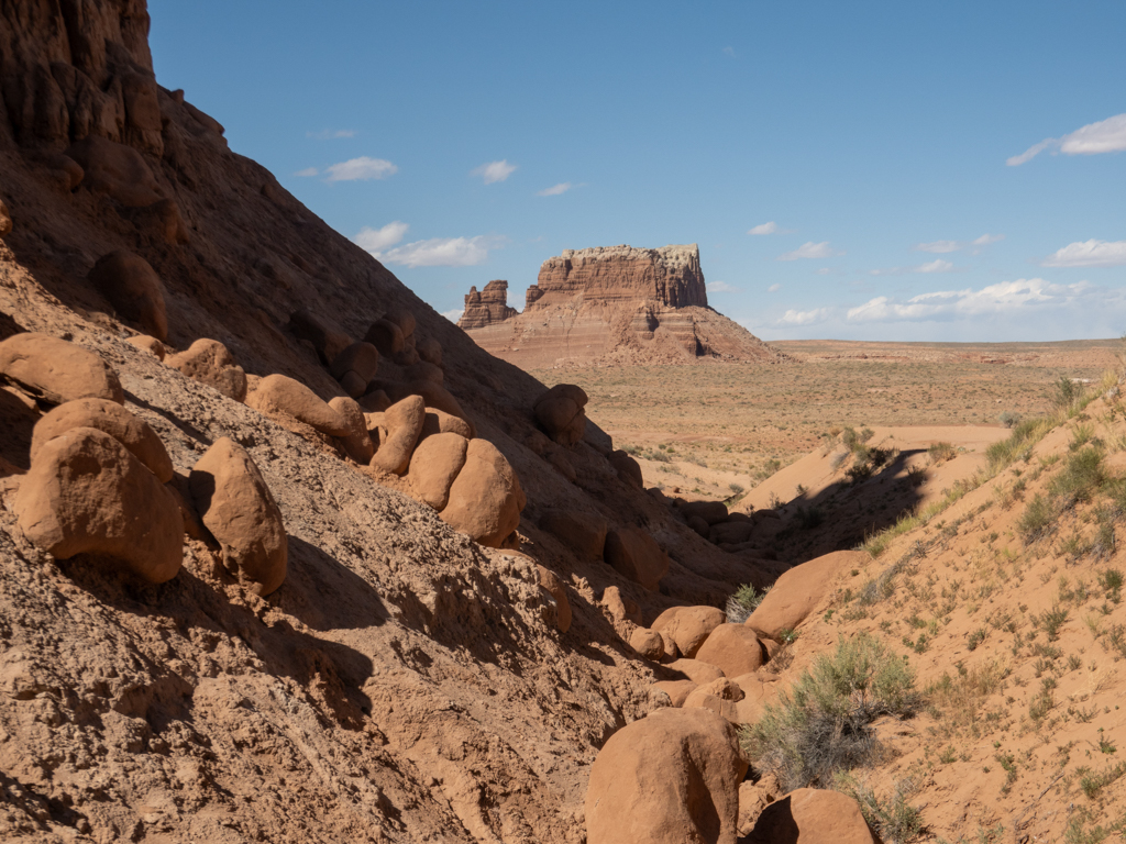 Der Goblin Valley State Park mit seiner eindrücklichen Landschaft.