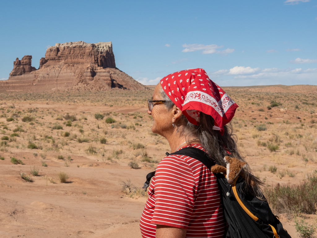Mit Ma und Mo im Goblin Valley State Park unterwegs...