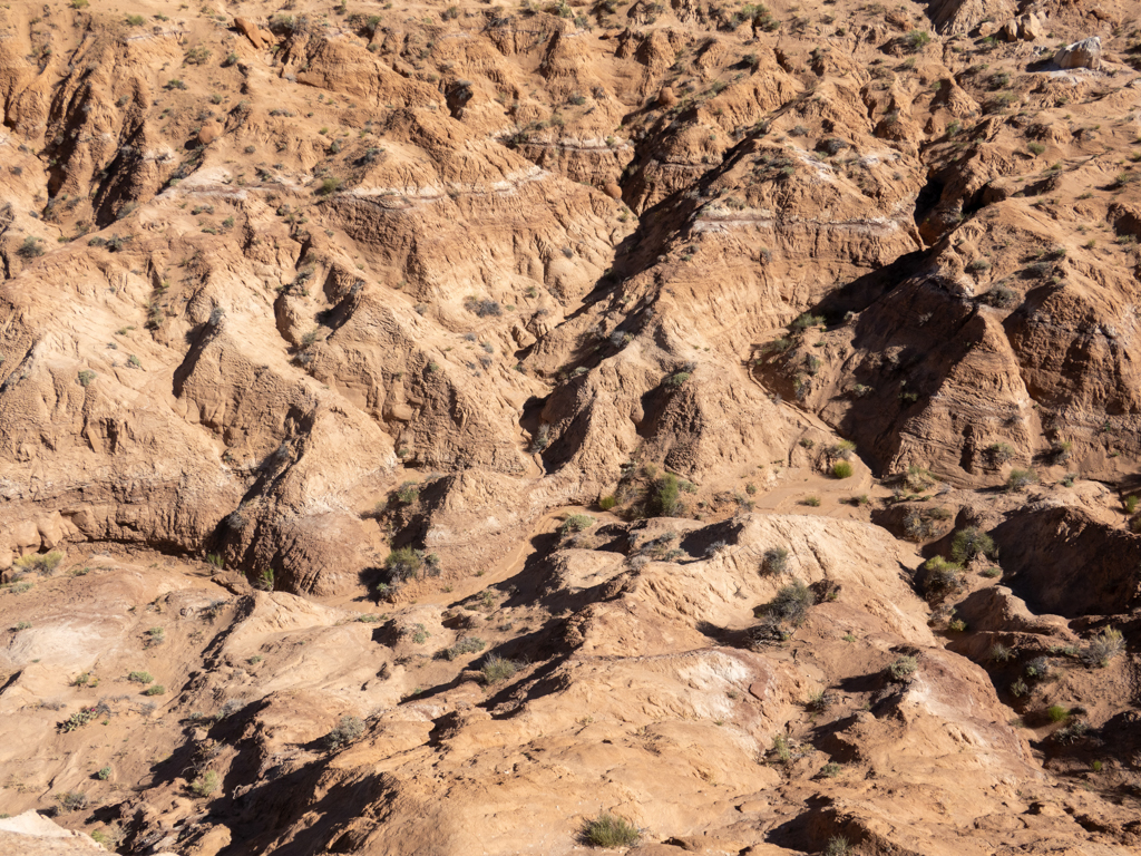 Ein Meer an kleinen Felskegeln hier im Goblin Valley State Park