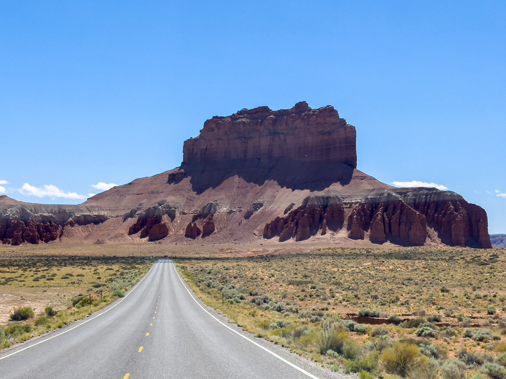 Auf dem Weg zum Goblin Valley State Park
