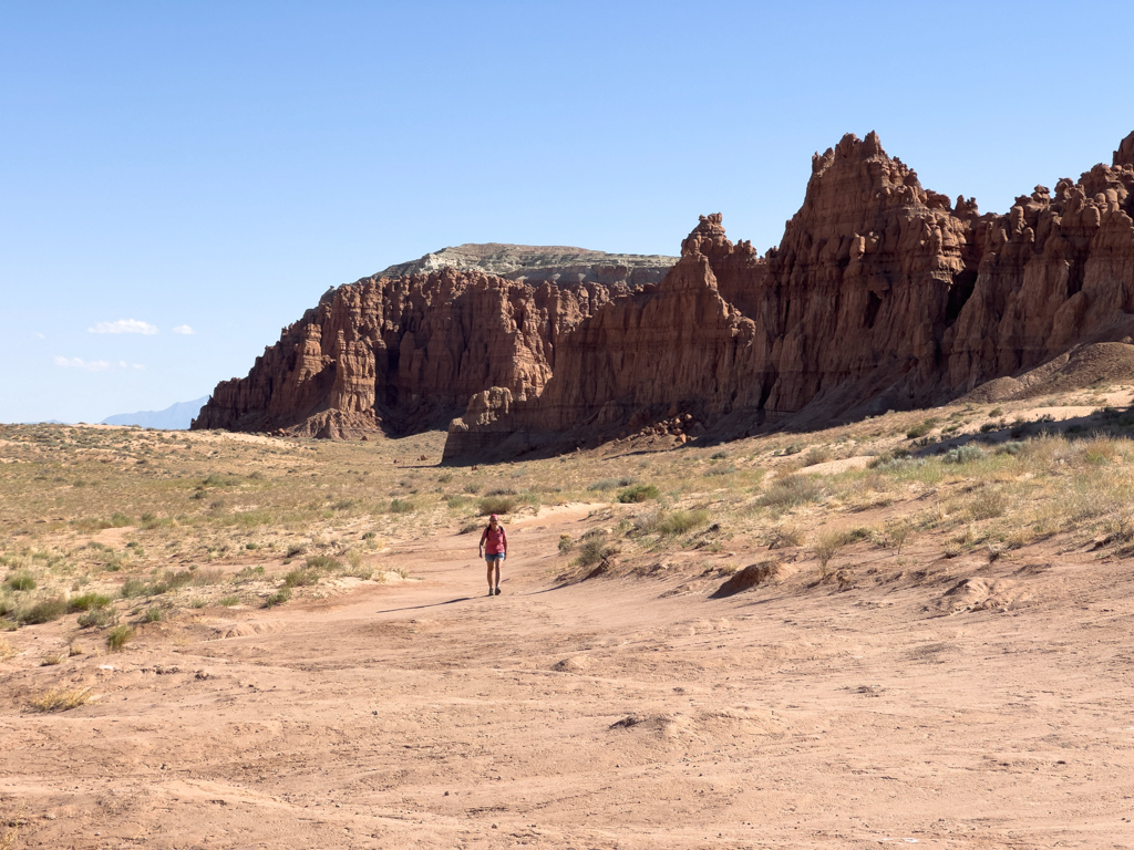 Mit Ma und Mo im Goblin Valley State Park unterwegs...