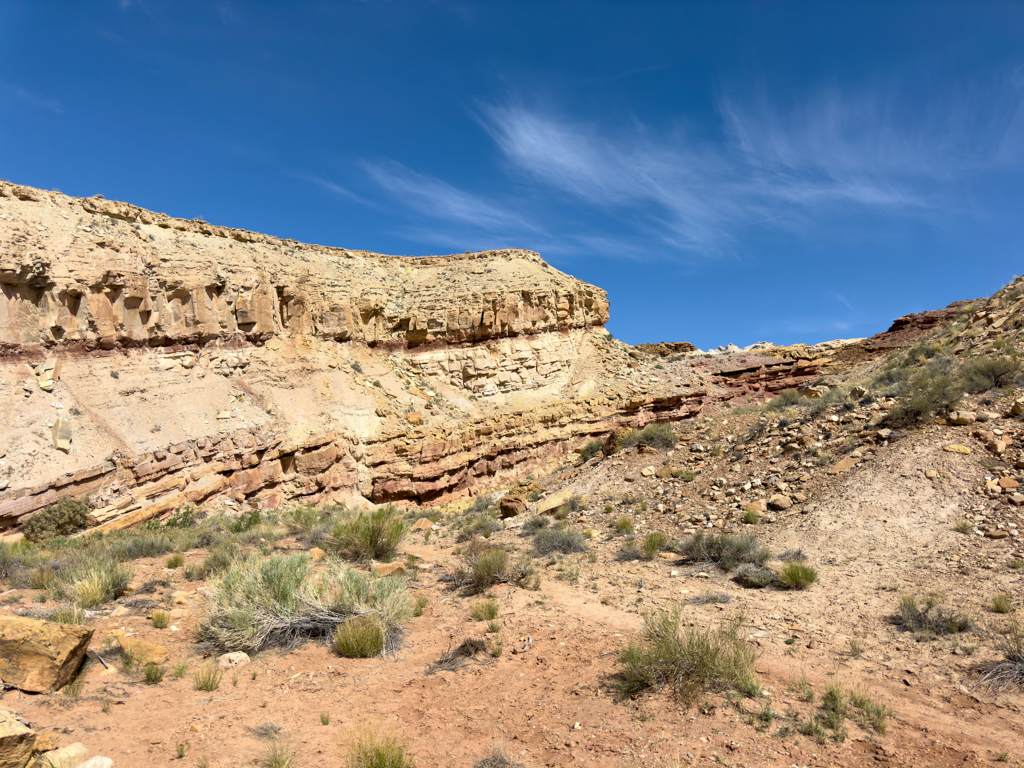 Mit Ma im Little Wild Horse Canyon unterwegs