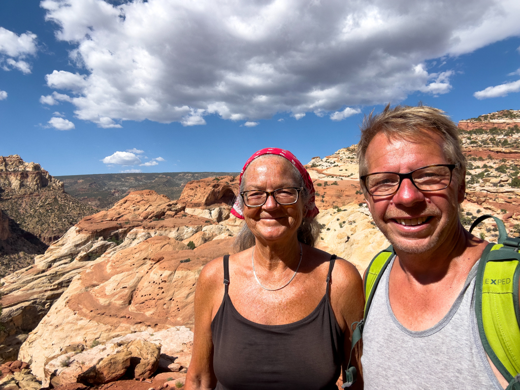 JoMa Selfie vor dem Cassidy Arch