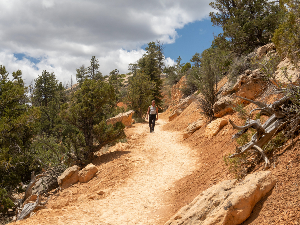 Mit Jo auf der Wanderung durch den Bryce Canyon