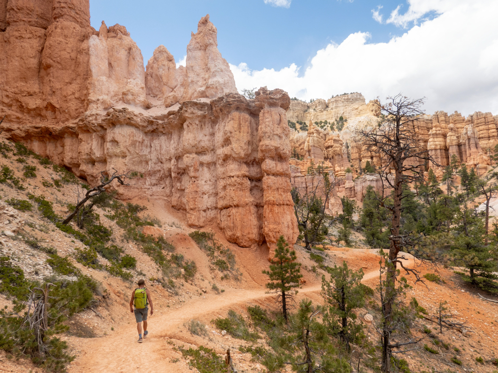 Mit Jo auf der Wanderung durch den Bryce Canyon