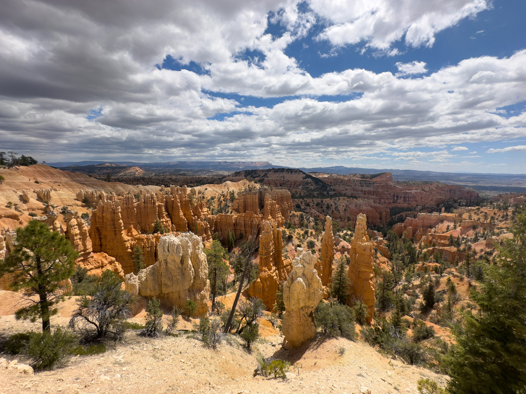 Zu Beginn unserer Wanderung durch den Bryce Canyon