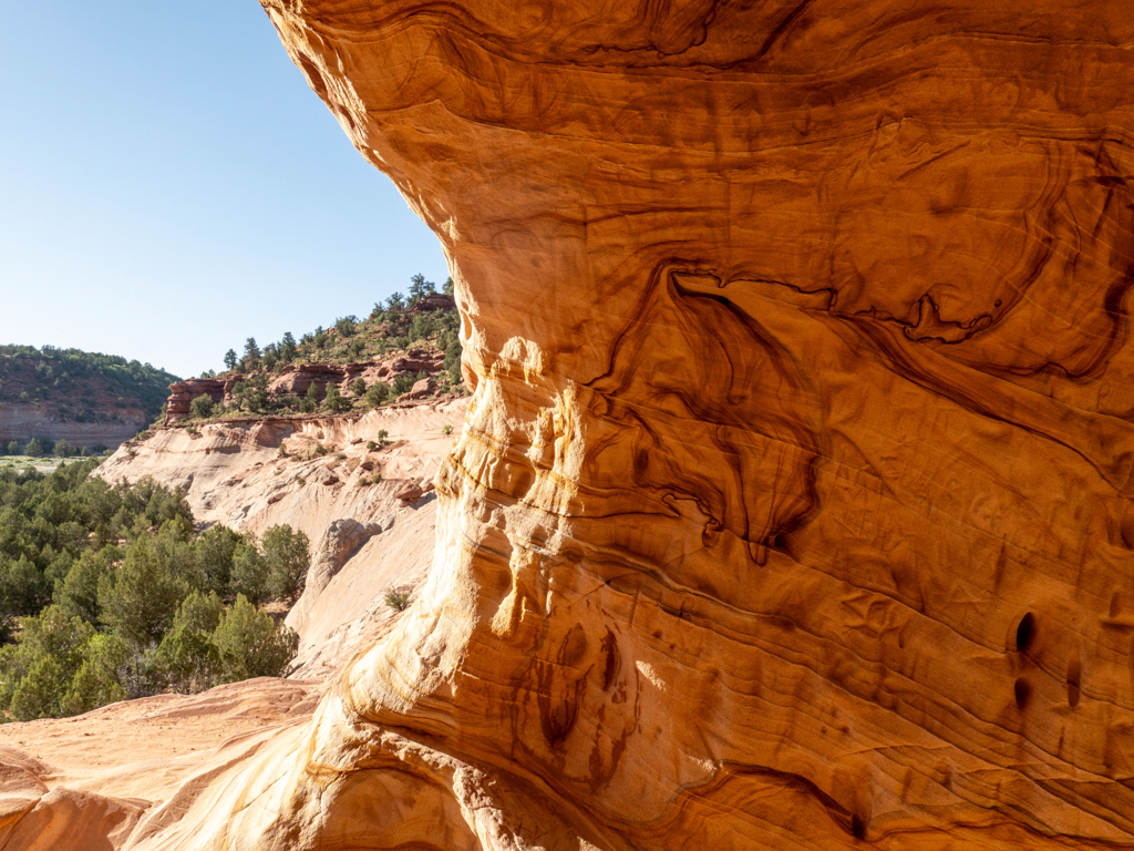 Ausblick aus den Sand Caves, Kanab