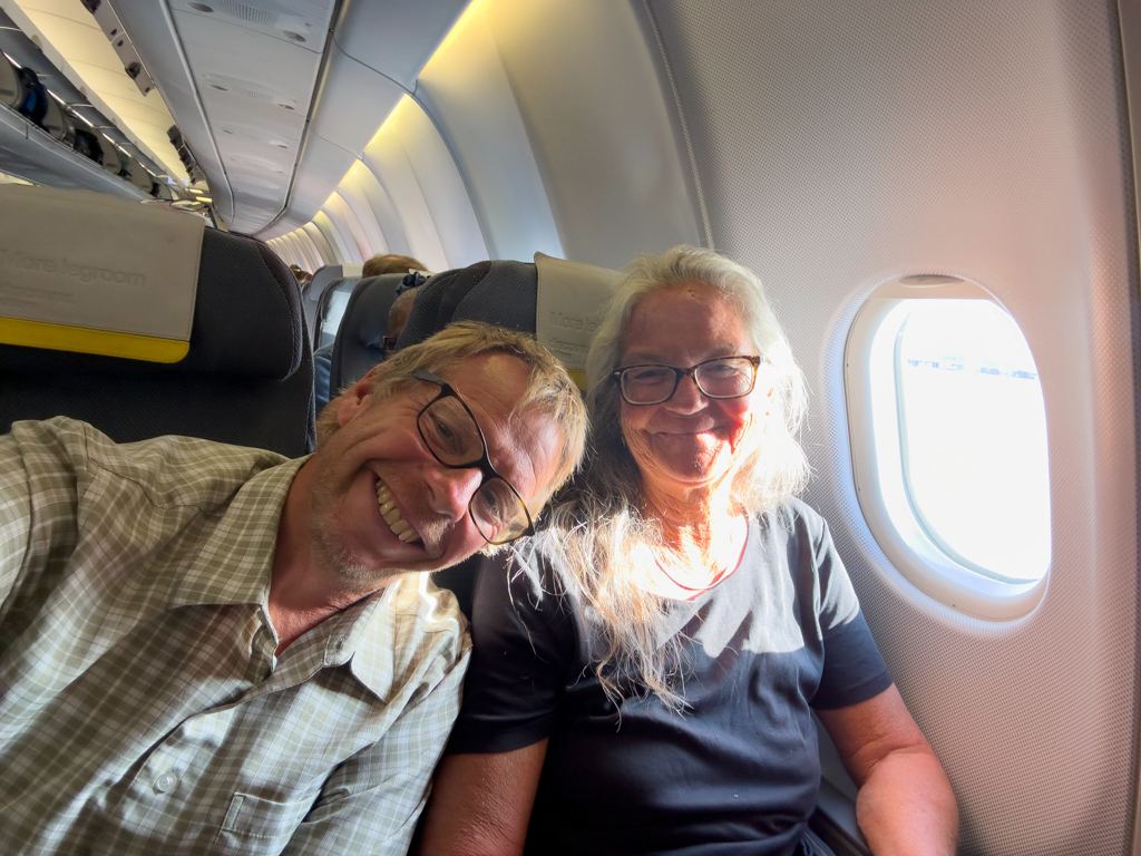 Beim Abflug / Abrollen in Las Vegas