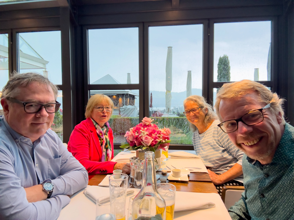 14. Hochzeitstag! Wir feiern mit Marc und Ruth im Gasthof Frohberg in Jona