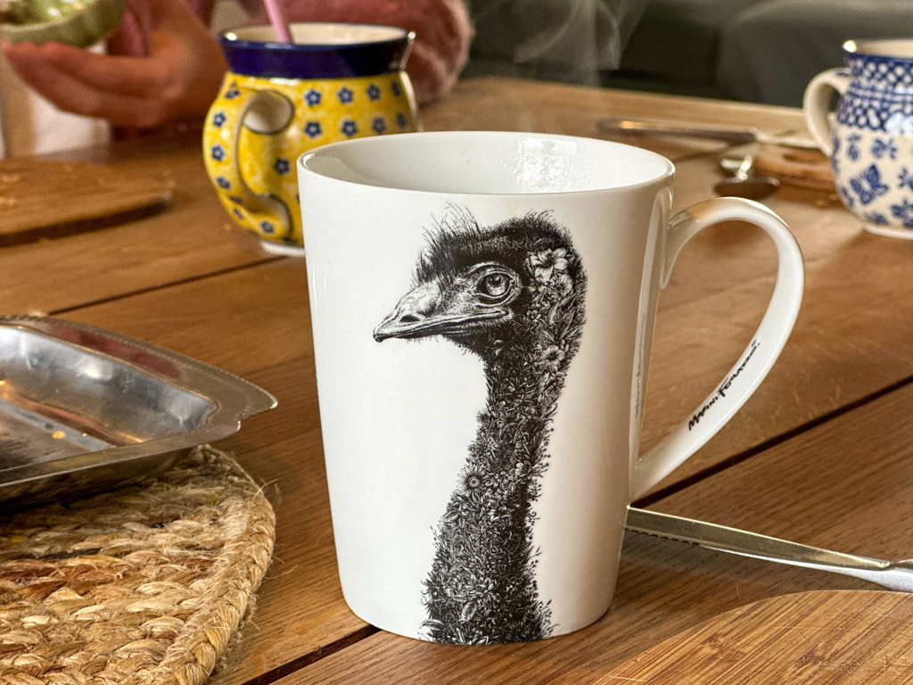 Emu-Tasse