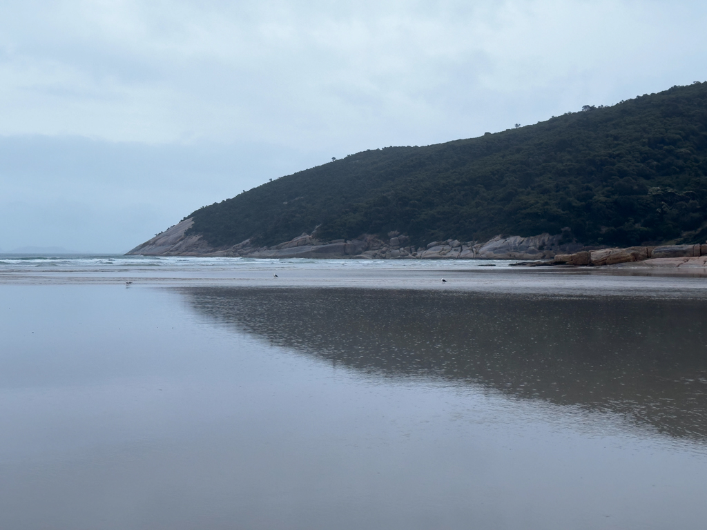 An der Mündung des Tidal Rivers im "Prom", Wilsons Promontory National Park