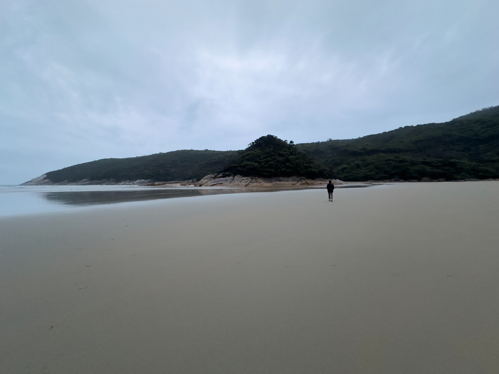 Ma am Strand von Tidal River im "Prom", Wilsons Promontory National Park