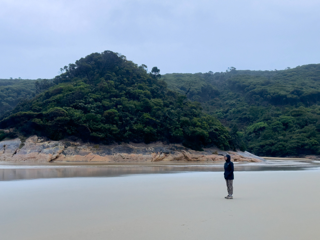 Ma am Strand von Tidal River im "Prom", Wilsons Promontory National Park