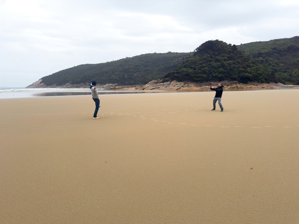 Jo macht Bekanntschaft mit Alex aus DE, der den Marathon in Sydney laufen will