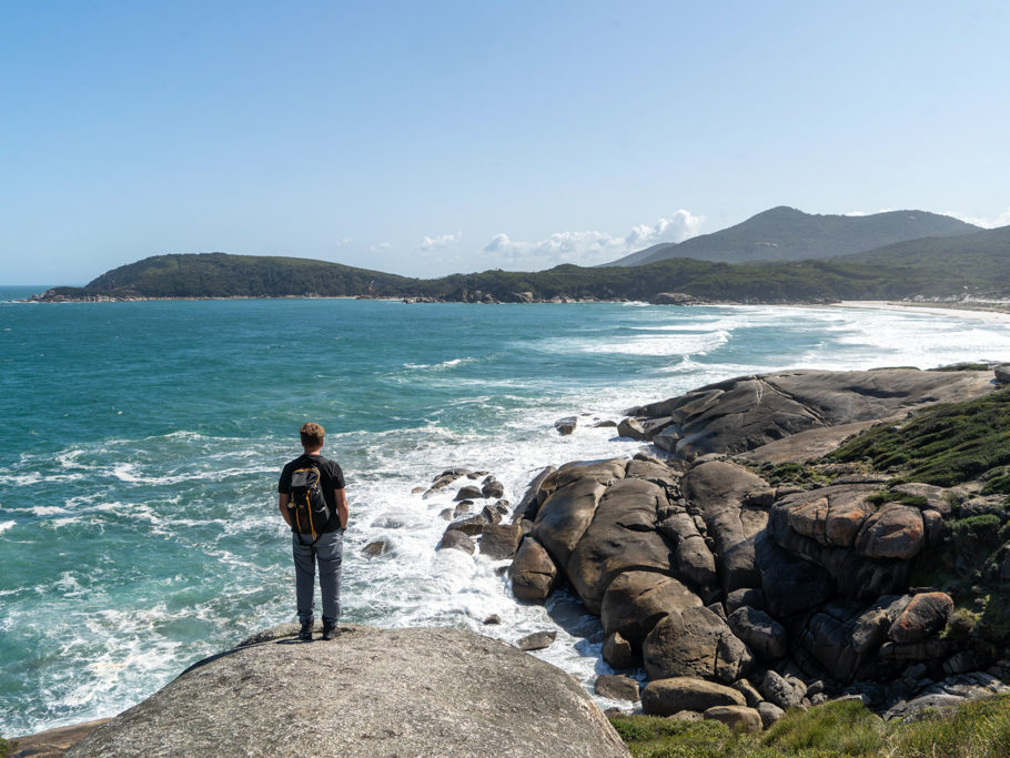Aussicht auf die Squeaky Beach, Wilsons Promontory N.P.