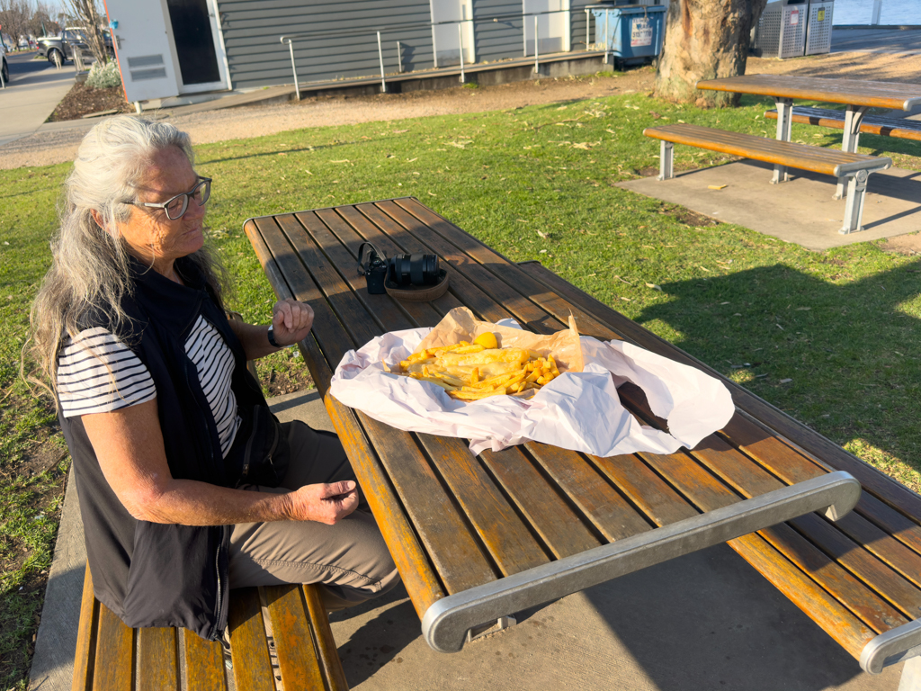 Fish & Chips - eine Riesenportion!