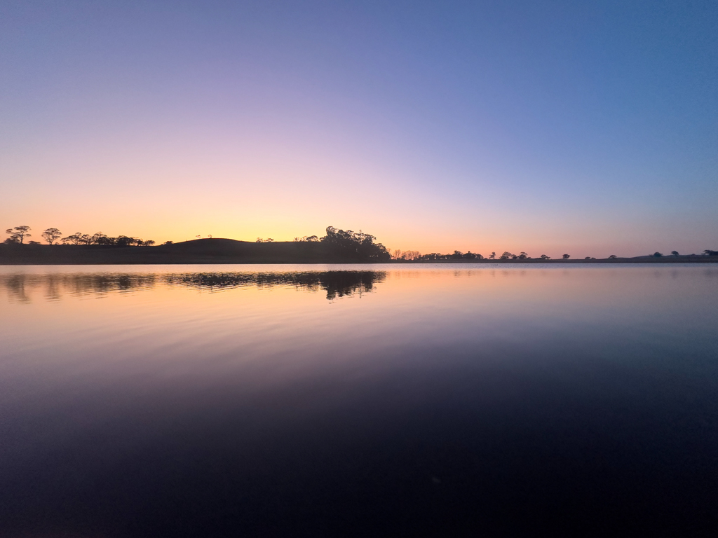 Abendstimmung am Black Lake nach Sonnenuntergang