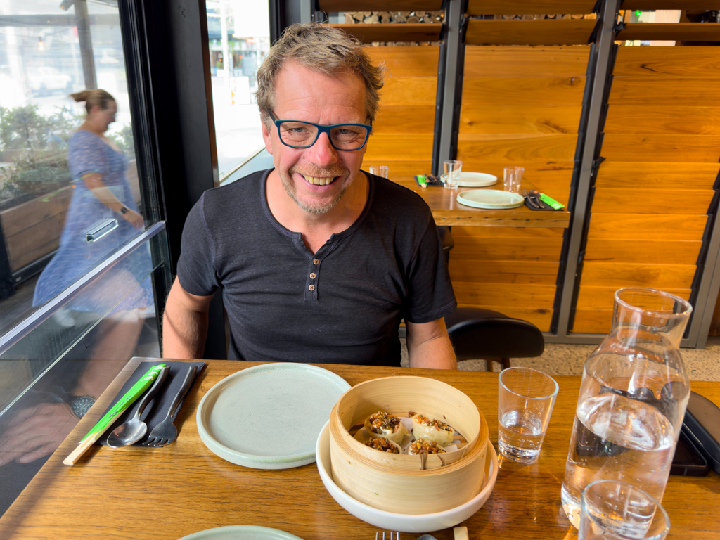 Sehr leckere Gerichte im Restaurant Akiba in Canberra