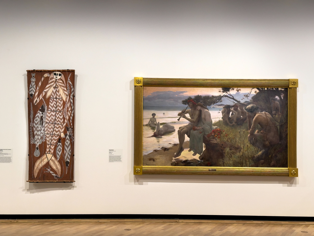 National Art Gallery, Canberra: Gegensätze