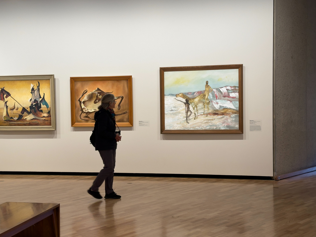 Ma in der National Art Gallery, Canberra