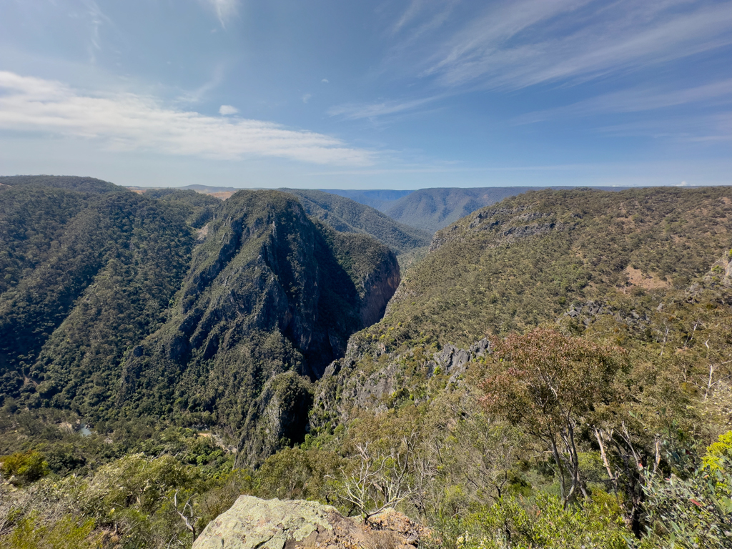 Aussicht vom Adams Lookout, Bungonia Nationalpark