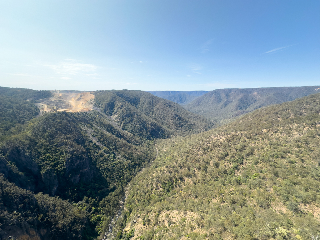 Aussicht vom Bungonia Lookdown