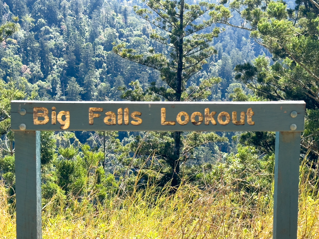 Big Falls Lookout; keine Wasserfälle weit und breit, nur ein Ortsname ;-(