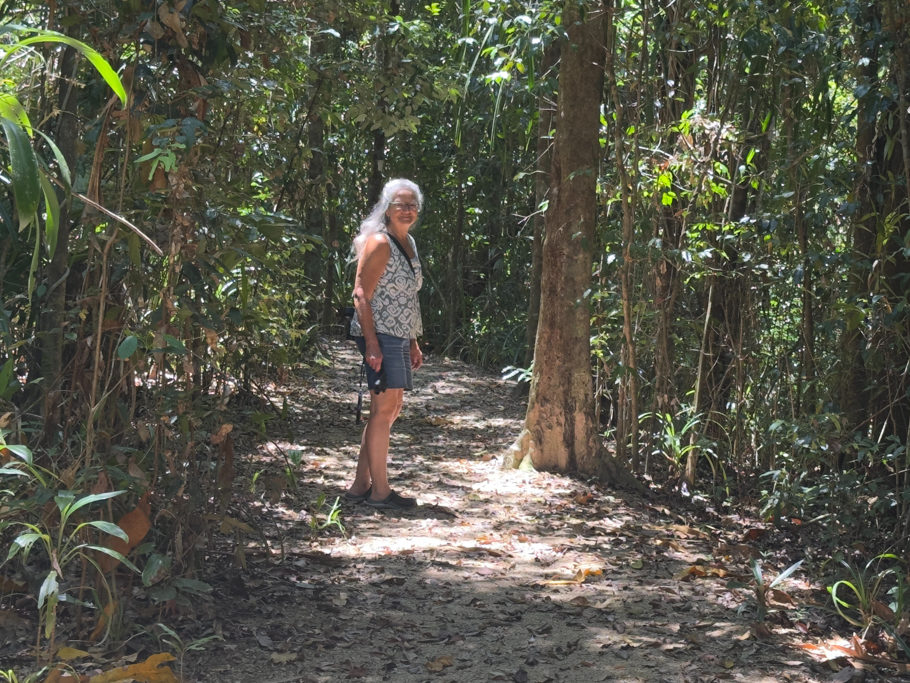 Ma auf dem Butterfly Walk im Tully Gorge Nationalpark