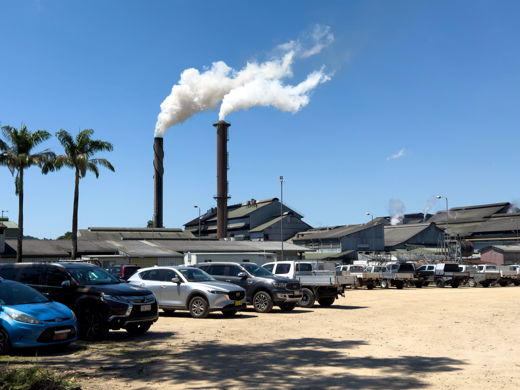 Zuckerfabrik in Tully