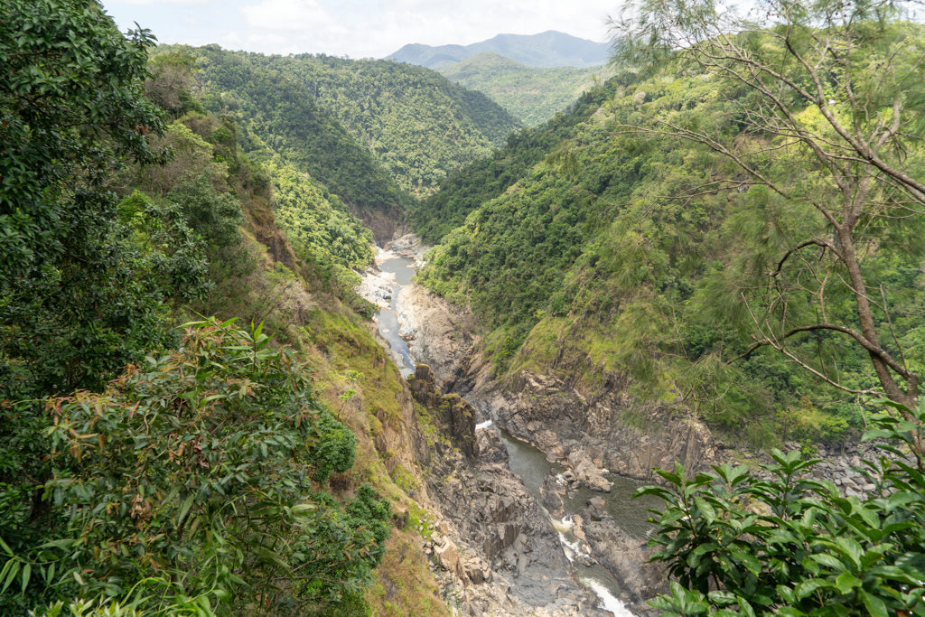 Der Barron River mit seiner Schlucht nach den Wasserfällen