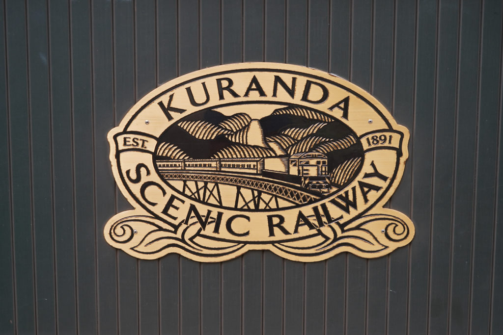 Das Logo der Kuranda Scenic Railway