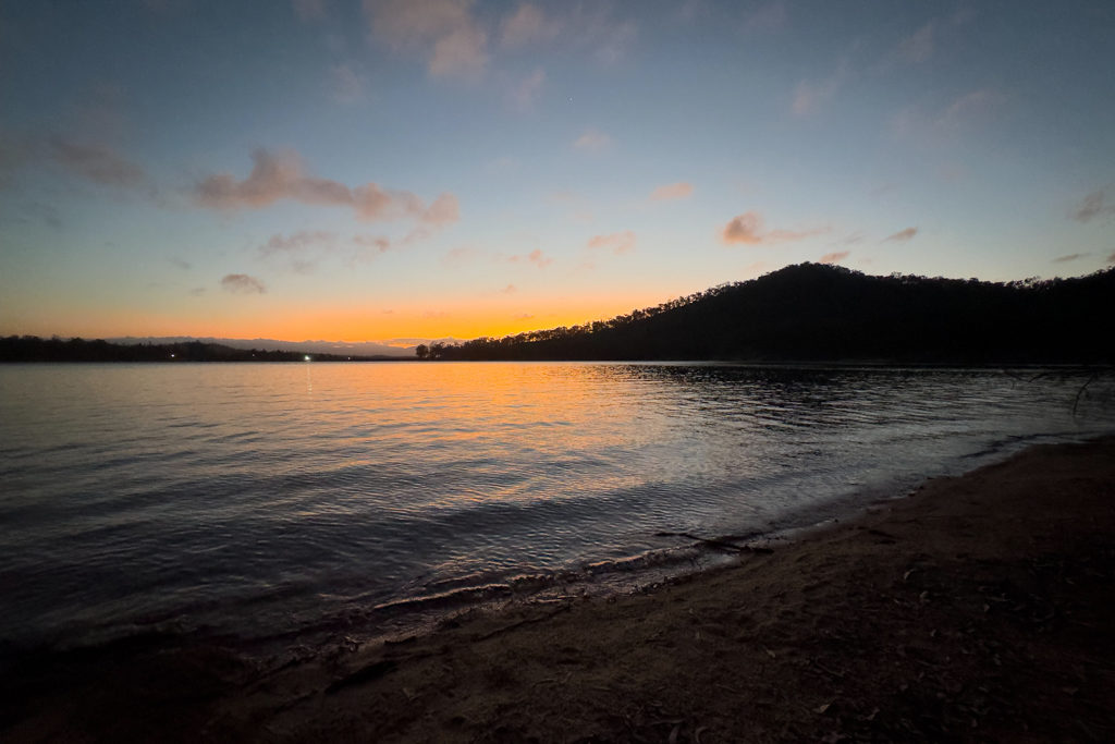 Abendstimmung am Lake Tinaroo