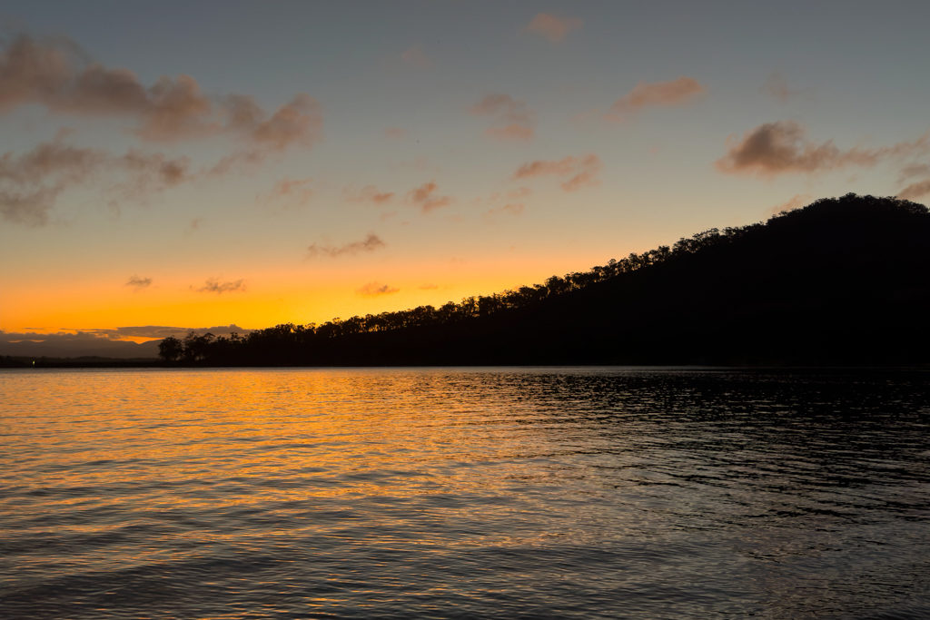 Abendstimmung am Lake Tinaroo