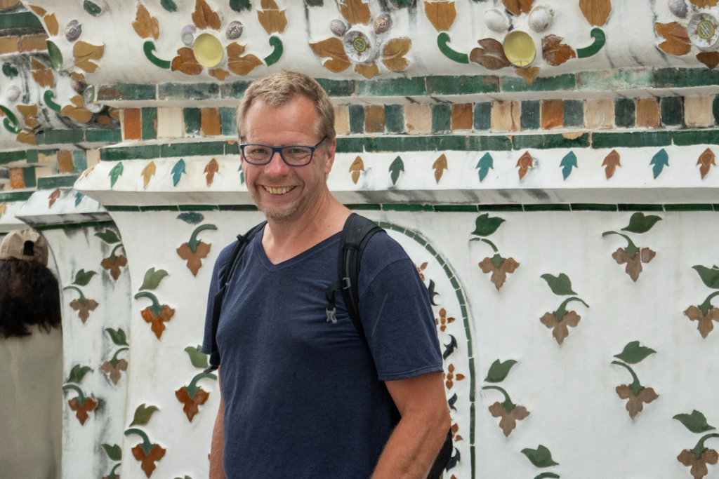 Mit Jo in Wat Arun unterwegs