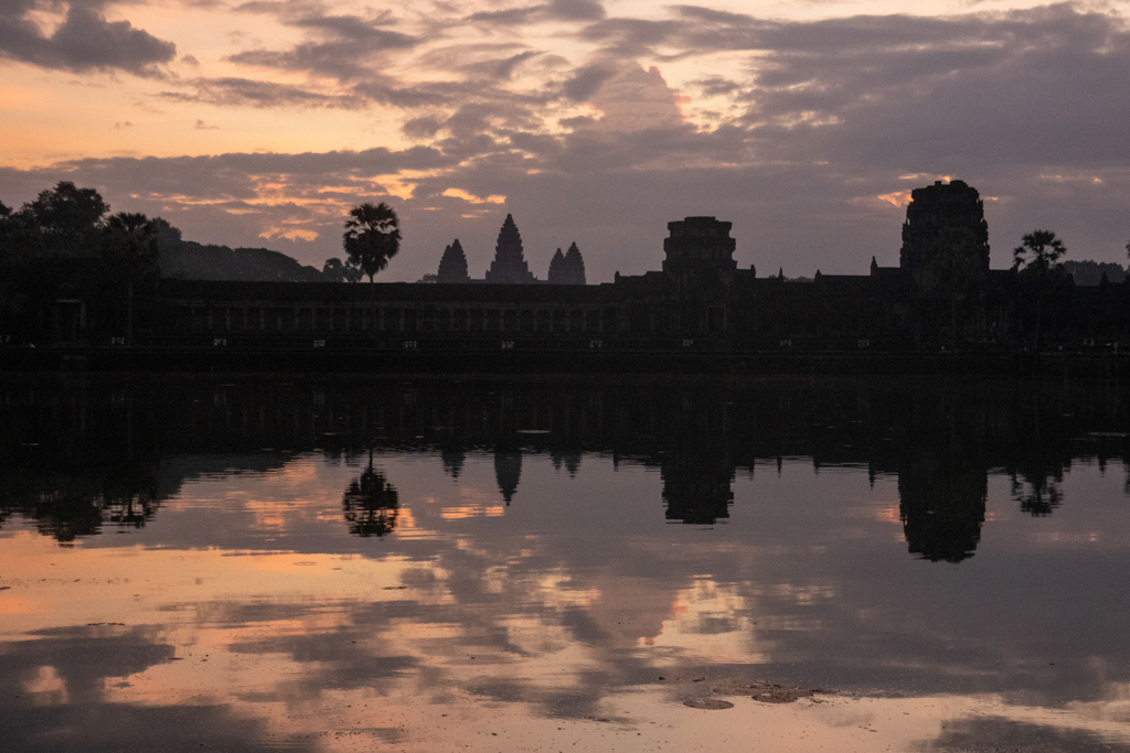 Sunrise Tour: Angkor Wat am frühen Morgen noch vor Sonnenaufgang